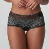 PrimaDonna Twist Rose Sauvage Hotpants -Elomi Underwear Shop 0542082RoseSauvageHotpantsBlackBlueFront