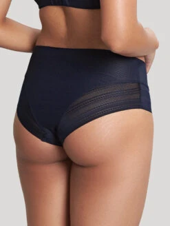 Panache Serene Deep Brief -Elomi Underwear Shop 10304PanacheSereneMidnightBriefBack