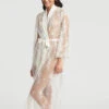 Rya Collection Darling Robe -Elomi Underwear Shop 220 X RyaCollectionDarlingRobeIvoryFrontSideEdit