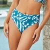 Anne Cole Mid Rise Bikini Brief -Elomi Underwear Shop 23MB37257AnneColeMidRiseBikiniJungleFeverFrontEditLifestyle