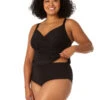 Anne Cole Surplice Under Wired Plus Size Tankini
