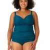 Anne Cole Surplice Under Wired Plus Size Tankini