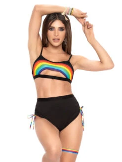 Mapale 2 Piece Pride Set -Elomi Underwear Shop 2689XMapaleTwoPiecePrideSetBlackFrontEdited2
