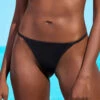 Maaji Micro Mini Cheeky Bikini Brief -Elomi Underwear Shop 3305SDC013MicroMiniCheekyBottomMidnightBlackFrontEdited