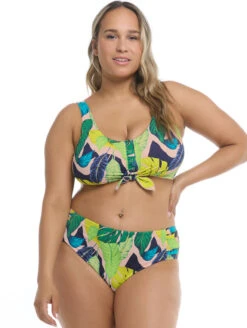 Body Glove Manoa Falls Kate Plus Size Bikini Crop Top