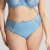 Sculptresse Estel Deep Brief -Elomi Underwear Shop 9682DeepBriefDuskBlueFrontEdit