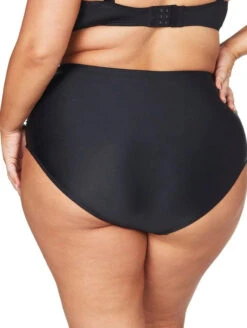 Artesands Botticelli Hi-Waist Bikini Bottom -Elomi Underwear Shop ArteSandsBotticelliHighWaistBikiniBottomATR4705PBlackBack