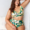 Artesands Delacroix Bikini Top -Elomi Underwear Shop ArteSandsDelacrooixBikiniTopAT3711NAGreenFloral