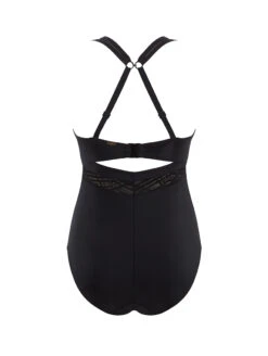 Panache Onyx Chic Plunge One Piece -Elomi Underwear Shop BackCutOut d8019436 50f4 46e0 b486 4c9279964544
