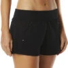 Beach House April Beach Shorts -Elomi Underwear Shop BeachHouseAprilShortBlackH58028Front