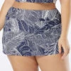 Beach House Emma Pull On Plus Skort -Elomi Underwear Shop BeachHouseEmmaPlusSkortHW58058ParadisePalmFront