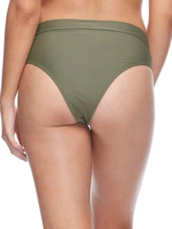 Body Glove Marlee Hi-Waist Swim Bottom -Elomi Underwear Shop BodyGloveMarleeHighWaistBikiniBottom39 506150CactusBack