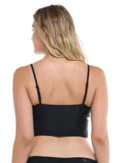 Body Glove Norah Crop Swim Top -Elomi Underwear Shop BodyGloveNorahSwimCropTop39 506167BlackBack