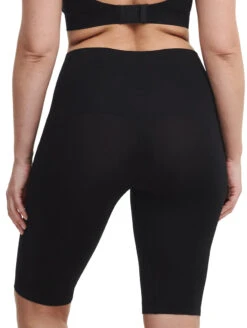 Chantelle Smooth Comfort Long Short -Elomi Underwear Shop ChantelleSmoothComfortHighWaistMidThighShorts10U5BlackBack