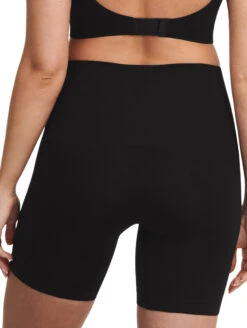 Chantelle Smooth Comfort Short -Elomi Underwear Shop ChantelleSmoothComfortHighWaistShorts10U4BlackBack