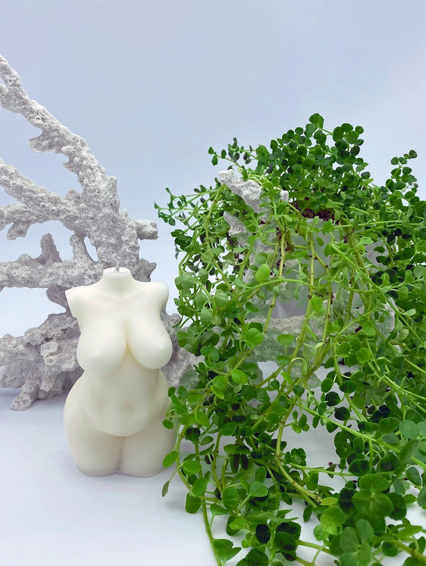 Connection Candle Co. Amelia Curvy Candle - Scented 3 Connection Candle Co. Amelia Curvy Candle - Scented