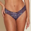 Cosabella Paradiso Thong -Elomi Underwear Shop CosabellaParadisoThongNavyRaniPinkPARAD0321Front