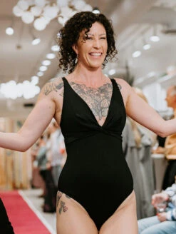 Curvy Kate Twist And Shout Non Wire One Piece Swimsuit -Elomi Underwear Shop CurvyKateTwistandShoutCS024606 MadMagic