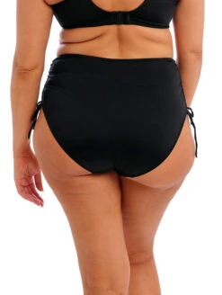 Elomi Plain Sailing Adjustable Bikini Brief -Elomi Underwear Shop ES7287AdjustableBikiniBriefBlackBackEdit