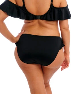 Elomi Plain Sailing High Leg Brief -Elomi Underwear Shop ES7288HighLegBriefBlackBackEdit