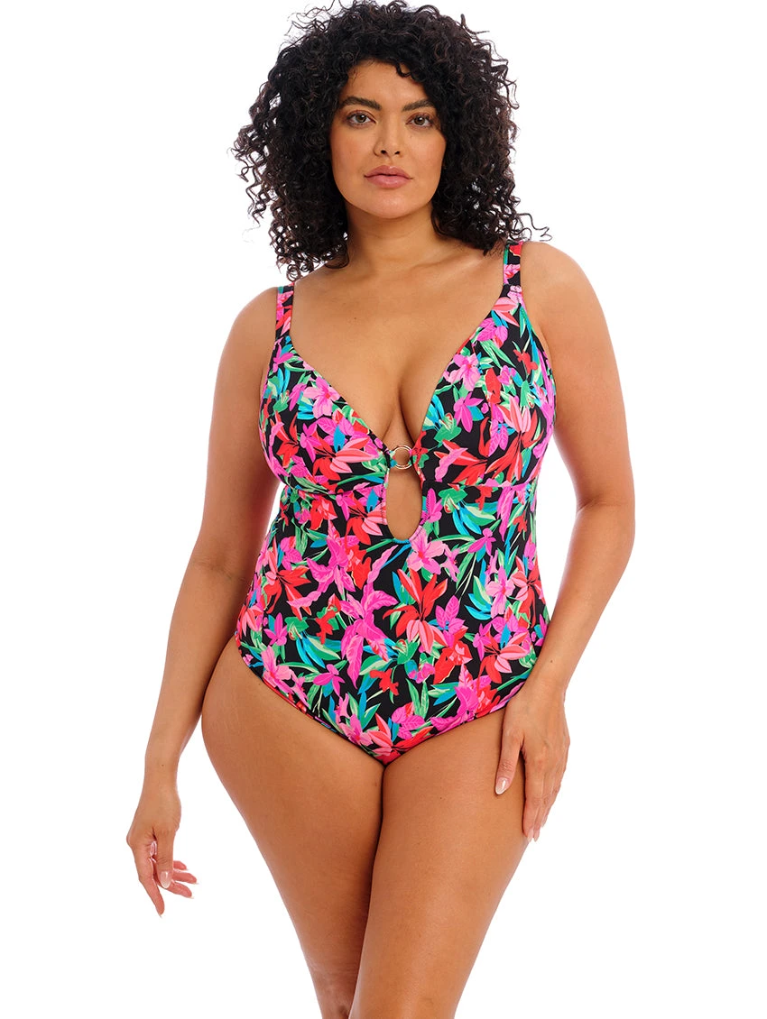Elomi Savaneta Non Wire One Piece Swimsuit 3 Elomi Savaneta Non Wire One Piece Swimsuit