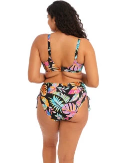 Elomi Tropical Falls Adjustable Bikini Brief 7 Elomi Tropical Falls Adjustable Bikini Brief -Elomi Underwear Shop ES801502TropicalFallsPlungeBikiniTopES801573TropicalFallsAdjustableBikiniBriefBackEdited