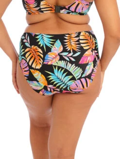 Elomi Tropical Falls Mid Rise Bikini Brief -Elomi Underwear Shop ES801572TropicalFallsMidRiseBikiniBriefBackEdited