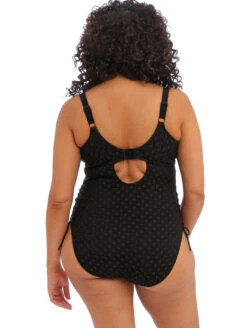 Elomi Bazaruto One Piece Swimsuit -Elomi Underwear Shop ElomiBarazutoNonWireSwimBlackES800643Back