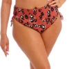 Elomi Kotiya Adjustable Bikini Brief -Elomi Underwear Shop ElomiKotiyaAdjustableBikiniBriefES800973TerracotaFront