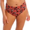 Elomi Kotiya Mid Rise Bikini Brief -Elomi Underwear Shop ElomiKotiyaMidriseBikiniBriefES800972TerracotaFront