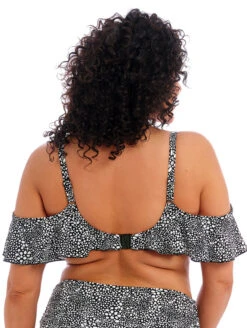 Elomi Pebble Cove Bikini Top -Elomi Underwear Shop ElomiPebbleCoveBikiniTopES801106BlackBack
