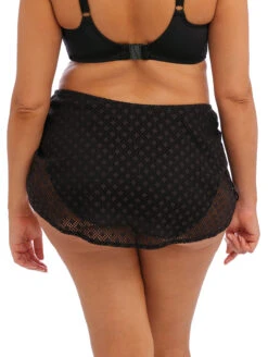 Elomi Bazaruto Adjustable Skirted Bikini Brief -Elomi Underwear Shop ElomiSwimBazarutoAdjustableSkirtedBriefBlackES800683Back