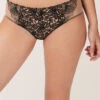 Empreinte Agathe Shorty 2 Empreinte Agathe Shorty -Elomi Underwear Shop EmpreinteAgatheShorty02204BlackNoirFront
