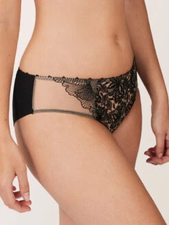 Empreinte Agathe Shorty 6 Empreinte Agathe Shorty -Elomi Underwear Shop EmpreinteAgatheShorty02204BlackNoirSide