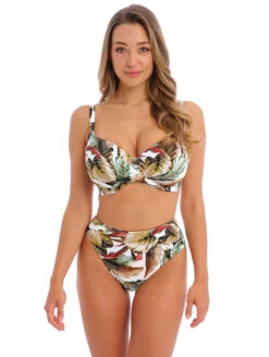 Fantasie Kinabalu High Waist Bikini Brief 9 Fantasie Kinabalu High Waist Bikini Brief -Elomi Underwear Shop FS503205BikiniFS503278HiWaistBikiniBriefJungleFront