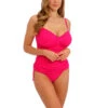 Fantasie Ottawa Underwire Twist Tankini -Elomi Underwear Shop FS6356OttawaTwistTankiniFS6358OttawaMidRiseBriefFreesiaFrontEdited