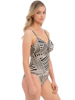 Fantasie La Chiva One Piece Swimsuit -Elomi Underwear Shop FantasieLaChivaOnePieceSmokeFS501332Side