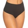Felina Fusion Waist Shapewear Thong -Elomi Underwear Shop FelinaUSAFusionWaistShapewearThongBlack4198P1Front