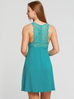 Fleur't Iconic Chemise -Elomi Underwear Shop FleurtIconicChemiseKeyWest630Back