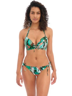 Freya Honolua Bay Halter Bikini Top -Elomi Underwear Shop FreyaHonoluaBayHalterBikiniTopGreenAS202611Full