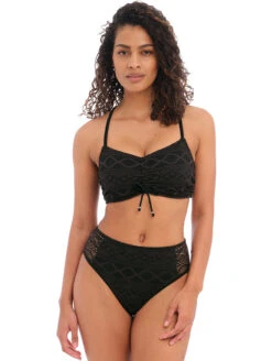 Freya Sundance Underwire Bralette Bikini -Elomi Underwear Shop FreyaSundanceUnderwireBraletteBlackAS4000Full