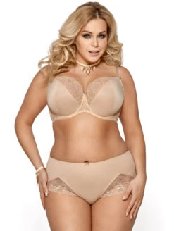 Gorsenia Casablanca Brief 7 Gorsenia Casablanca Brief -Elomi Underwear Shop GorseniaCasablancaBriefLatteK426Set