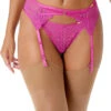 Gossard Suspense Garter Belt -Elomi Underwear Shop GossardSuspenseGarterBelt19902FuchsiaFront