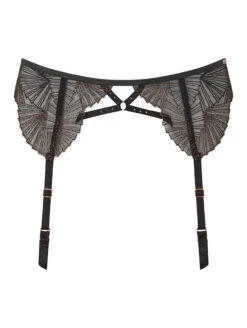 Gossard VIP Captivate Garter Belt -Elomi Underwear Shop GossardVIPCaptivateGarterbelt19402Flat
