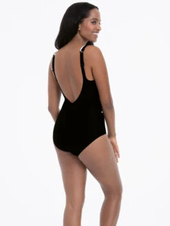 Anita Pure Graphics Cura One Piece Swimsuit 10 Anita Pure Graphics Cura One Piece Swimsuit -Elomi Underwear Shop M3.7235AnitaPureGraphicsOnePieceBlackBackSide