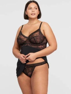 Montelle Enchanted Babydoll -Elomi Underwear Shop MontelleEnchantedBabydoll9496Panty