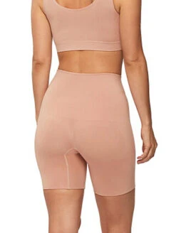 Nancy Ganz Bamboo Essentials Shaper Shorts 7 Nancy Ganz Bamboo Essentials Shaper Shorts -Elomi Underwear Shop NancyGanzBambooEssentialsShaperShortsMahoganyBW7107Back