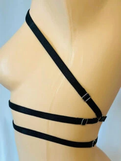 Onyx Bodywear Trinity Harness -Elomi Underwear Shop OnyxBodywearTrinityHarnessSide