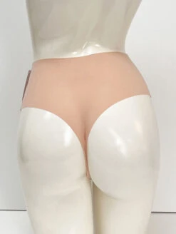 Panty Promise High Waist Thong 10 Panty Promise High Waist Thong -Elomi Underwear Shop PantyPromiseHighWaistThongPaleHWTHOBackPetite