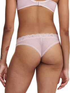 Passionata Brooklyn Thong -Elomi Underwear Shop PassionataBrooklynThongPorcelainPink5707Back
